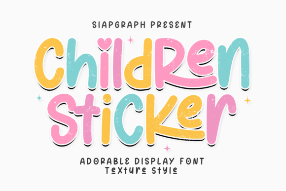 Evaluating Children Sticker Texture for Crafting and Design Projects