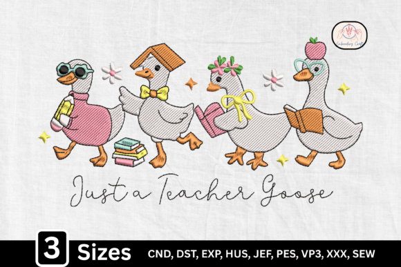Funny Just a Teacher Goose: Elevate Your Embroidery Projects Without the Common Pitfalls