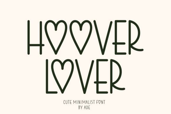 Hoover Lover: Strategic Typography for Modern Creators and Educators