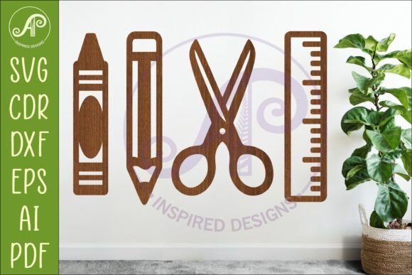 School Icons SVG Teacher Classroom 3