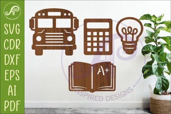 School Icons SVG Teacher Classroom 6