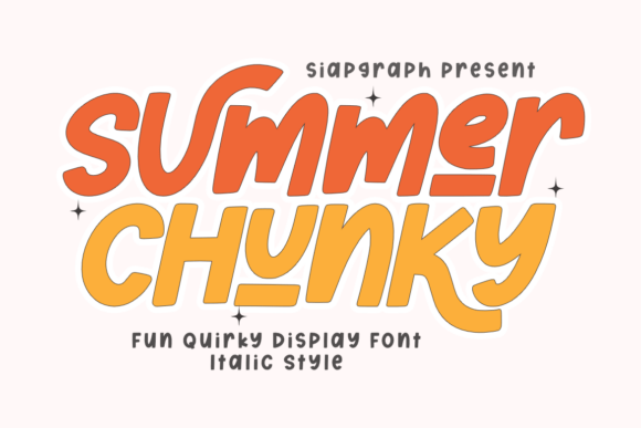 Summer Chunky Italic: A Practical Review for Digital Crafters and Designers
