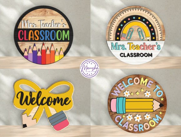 Teacher Classroom Door Hanger SVG Bundle: A Practical Evaluation for Educators and Makers