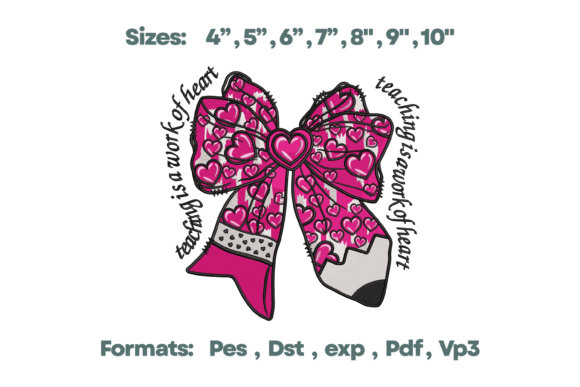 The Art of Appreciation: Why the Teaching is a Work of Heart Bow Design Is the Ultimate Gift for Educators