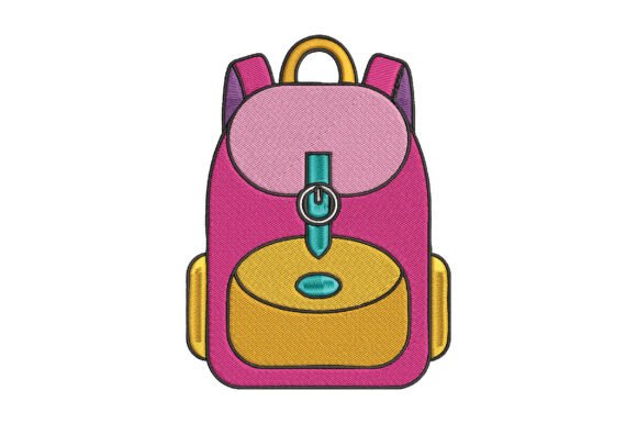 Transforming Classroom Memories: The Artistry of the Cute Student Bag Embroidery Design