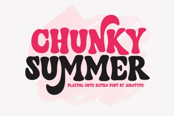 Why Chunky Summer Is the Retro Font Your Next Design Project Needs